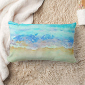 *~シーショアAR7ビーチ波航海のサーフビーチ ランバークッション (ブランケット)