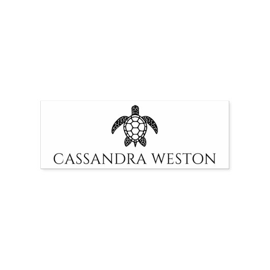 シーシンプルタエレガントル・ミニマル名#4-5 セルフインキングスタンプ (デザイン)