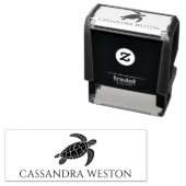 シーシンプルタエレガントル・ミニマル名#4-6 セルフインキングスタンプ (インサイチュ)