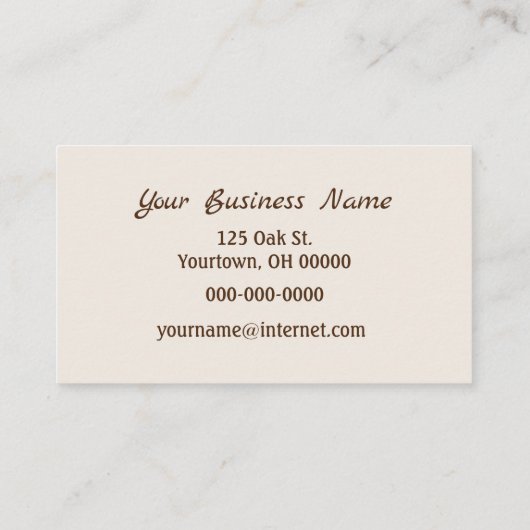 シーシ独身のェルの真珠 名刺 (裏面)