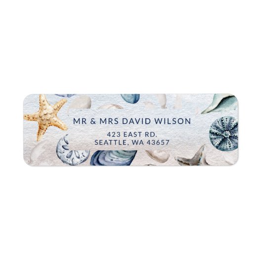 シーシ素朴ェル海シーサマービーチ結婚式 ラベル (正面)