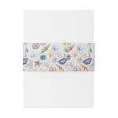 シーシ素朴ェル海シーサマービーチ結婚式 招待状ベリーバンド (裏面例)