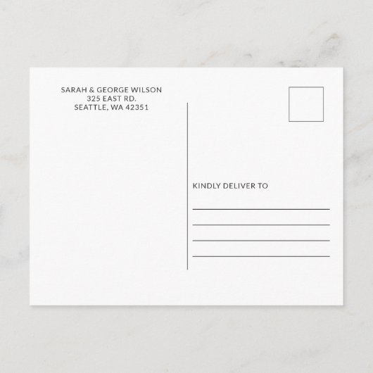 シーシ素朴ェル海シービーチ日付を保存 案内ポストカード (裏面)