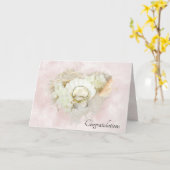 シーシ結婚ェルとサンドのリングや輪 カード (黄色い花)