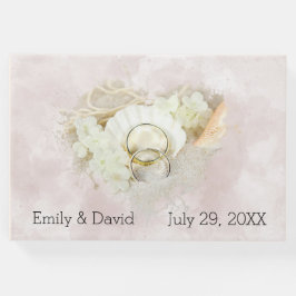 シーシ結婚ェルとサンドのリングや輪 ゲストブック