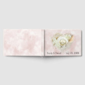 シーシ結婚ェルとサンドのリングや輪 ゲストブック (全面)