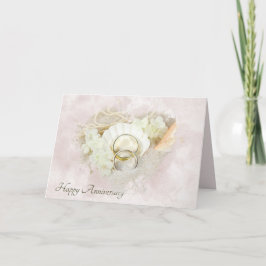 シーシ結婚ェル記念日のリングや輪 カード