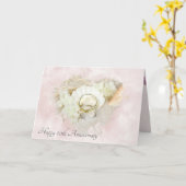 シーシ結婚ェル20周年記念リングや輪 カード (黄色い花)