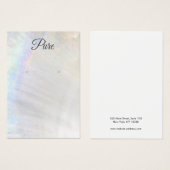 シーシ航海のェルイヤリング表示ホルダー (正面&裏面)