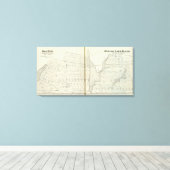 シージルトと春レイクビーチモンマス郡 キャンバスプリント (インサイチュ (ウッドフロア))