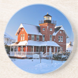 シージルトライトハウスニュージャージーサンドストーンコースター コースター