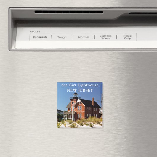シージルトライトハウスニュージャージーマグネット マグネット (インサイチュ (食洗機))