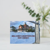 シージルトライトハウスニュージャージー葉書 ポストカード (スタンド正面)