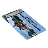 シージルトライトハウス、ニュージャージーフレキシマグネット マグネット (右側)