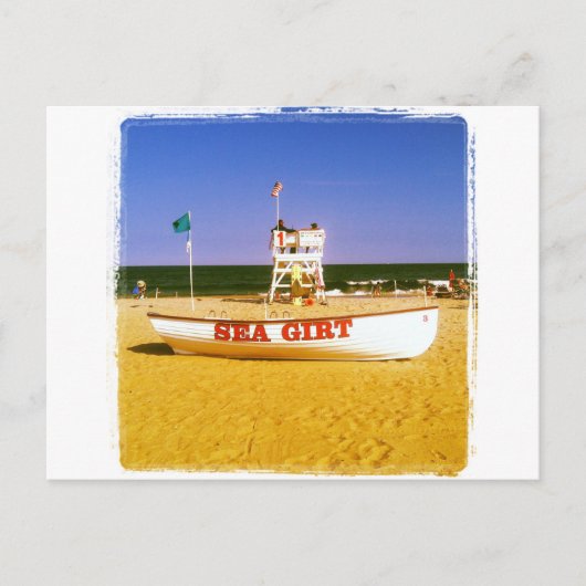 シージルトライフガードボート ポストカード (正面)
