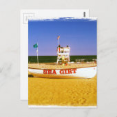 シージルトライフガードボート ポストカード (正面/裏面)