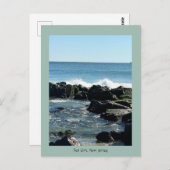 シージルト海ロックスポストカード ポストカード (正面/裏面)