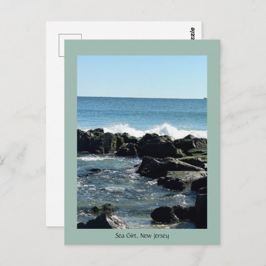 シージルト海ロックスポストカード ポストカード (正面/裏面)