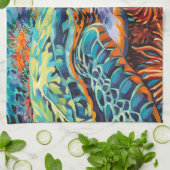 シースイートハートI キッチンタオル (折り畳み)