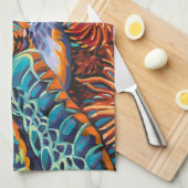 シースイートハートI キッチンタオル (四つ折り)