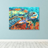 シースイートハートI キャンバスプリント (インサイチュ (ウッドフロア))