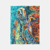 シースイートハートI フリースブランケット (正面)