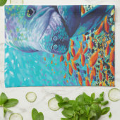 シースウィートアートII キッチンタオル (折り畳み)