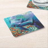 シースウィートアートII スクエアペーパーコースター (アングル)