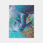 シースウィートアートII フリースブランケット (正面)