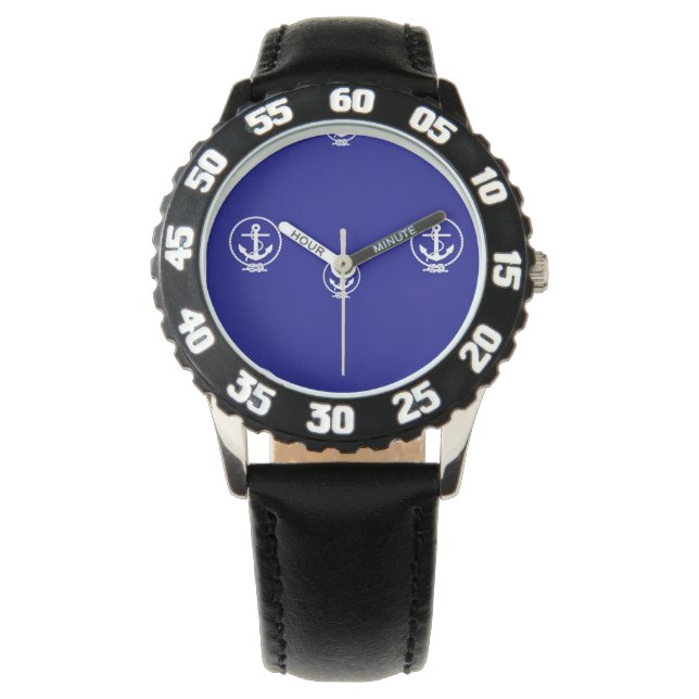 シースカウト国旗 腕時計 (正面)