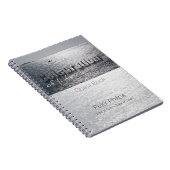 シースケープお祝いオブライフカスタムゲストブック ノートブック (右側)