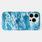 シースケープとビーチ素晴らし、波&山シーケース Case-Mate iPhoneケース (裏面 (横))