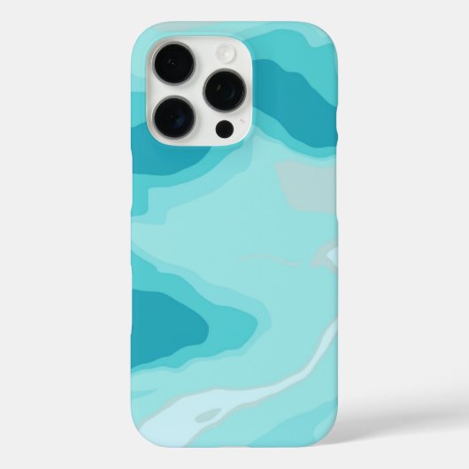 シースケープとビーチ素晴らし、波&山シーケース Case-Mate iPhoneケース (裏面)