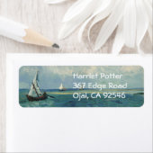 シースケープアットサイントマリースヴァンゴッホファインアート ラベル (インサイチュ)