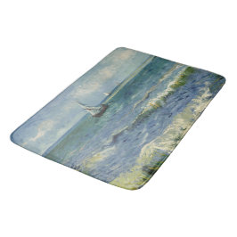 シースケープアットサンテス-マリーズデラメールバンゴッホ バスマット