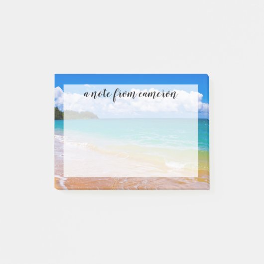 シースケープアロングハナレイベイ ポストイット (正面)