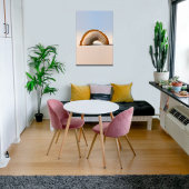 シースケープアーチモダン – シーシェルウォールアート キャンバスプリント