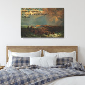 シースケープオブインディアン海海岸線キャンバスプリント キャンバスプリント (インサイチュ (寝室))