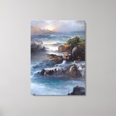 シースケープシリーズ2/3 キャンバスプリント (正面)