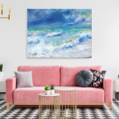 シースケープバイピエールオーギュストルノアールファインアート キャンバスプリント (インサイチュ (リビング))