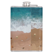 シースケープビーチシェルズサマーバケーション フラスク (裏面)
