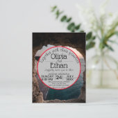 シースケープビーチ結婚式招待状葉書 インビテーションポストカード (スタンド正面)