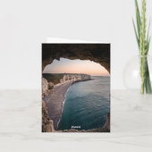 シースケープビーチ結婚式招待状 招待状 (裏面)