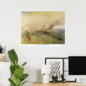 シースケープフォーケストンバイジョセフマロットターナー ポスター (ホームオフィス)