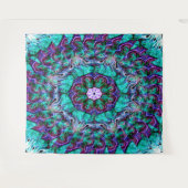 シースケープフラワー…... タペストリー (正面(横))