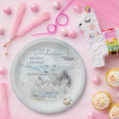 シースケープブライダルシャワー ペーパープレート (パーティー)