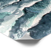 シースケープライトハウスアートプリント ポスター (角)