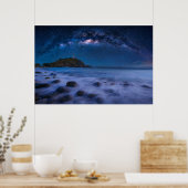 シースケープライトハウス |ミルキーウェイランタアイランドクラビ ポスター (キッチン)