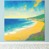 シースケープ07 キャンバスプリント (インサイチュ (ウッドフロア))