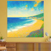 シースケープ07 キャンバスプリント (インサイチュ (リビング))